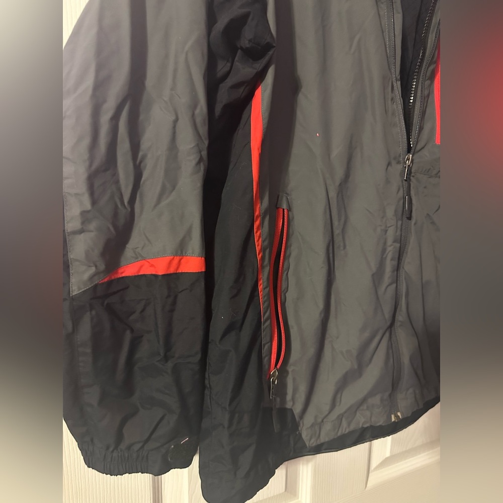 Columbia Two-Tone Jacket with Red Highlights - Picture 2 of 10